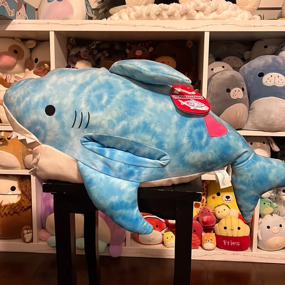 Squishmallows Toys Santos The Shark Squishmallow Poshmark